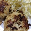 あやぱんくす's cooksnap of when they made 豆腐入りハンバーグ.