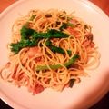 ネムネム犬's cooksnap of when they made 菜の花とベーコンのパスタ.