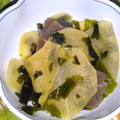六月十三日's cooksnap of when they made あと一品簡単おかず☆大根わかめ炒め.