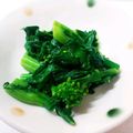 ネムネム犬's cooksnap of when they made 菜の花の辛子和え.