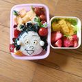 かのぴ・かえる's cooksnap of when they made 45周年☆サザエさん（≧∇≦）キャラ弁♪.