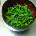 さとみに's cooksnap of when they made 菜の花の粒マスタードマリネ.