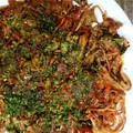 くぅﾁｬﾝ♪'s cooksnap of when they made 焼きそば♡リメイク♡オムそば風？.