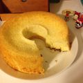 たまっぽいど's cooksnap of when they made ヨーグルトと桃のシフォンケーキ.