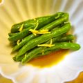 shimaru's cooksnap of when they made インゲンをごま油で、ちょっと中華風！.