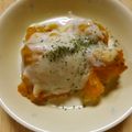 せつみか's cooksnap of when they made かぼちゃ煮リメイク☆簡単グラタン.