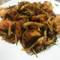 ♡ちょも♡'s cooksnap of when they made 鶏むね肉としめじの甘酢あん.