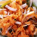ユウジャ's cooksnap of when they made 人参とハムのマリネ☆.