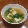 かおpon's cooksnap of when they made セロリのお味噌汁.