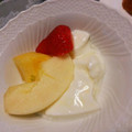 eiyoushi's cooksnap of when they made ☆カフェ風 フルーツヨーグルト いちご.