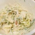 よっしぃ茶漬け's cooksnap of when they made キャベツときゅうりとカニカマボコのサラダ.