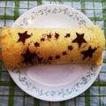 ムク07's cooksnap of when they made ふわふわ苺ロールケーキ˙ᵕ˙⑅.