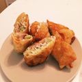 yunakana's cooksnap of when they made 春キャベツの揚げ春巻き。.
