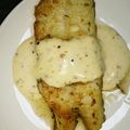 nekowahaha's cooksnap of when they made 白身魚のムニエル･マヨ粒マスタードソース.