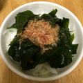 かめのたろう's cooksnap of when they made 旬の♡生わかめのサラダ.
