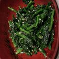 sonoco14's cooksnap of when they made ほうれんそうナムル.