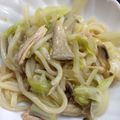 あこはやママ's cooksnap of when they made The 焼きうどん‼️.