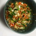 一人鍋's cooksnap of when they made オクラ納豆.