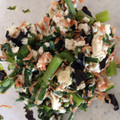 つちぶた７７'s cooksnap of when they made とまらない♪春菊と桜エビの炒り豆腐.