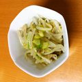 midomido1's cooksnap of when they made 豆もやしのナムル♪.