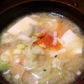 あやじー's cooksnap of when they made 豚汁?！豚なしだから、、根菜汁！！.