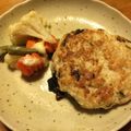miccos7825's cooksnap of when they made お豆腐と鶏ミンチのハンバーグ.