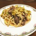 のんの♡'s cooksnap of when they made 簡単焼きうどん.