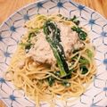 イッソユ's cooksnap of when they made 塩レモンの豆乳クリームツナパスタ.