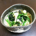 shinrimyu's cooksnap of when they made のびるとワカメの辛子味噌和え.