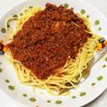 れみかん's cooksnap of when they made おいしいミートソーススパゲッティ♪♪.