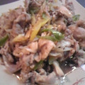 hinaたん's cooksnap of when they made 豚とえのきのオイスターソース炒め。.