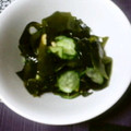 バウンド's cooksnap of when they made わかめときゅうりの酢の物.