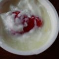 ＊ともさきめい＊'s cooksnap of when they made ヨーグルト＋いちご＋練乳.