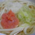 あかりとなつき's cooksnap of when they made 明太みぞれうどん.