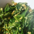 ふぢえもそ's cooksnap of when they made 節約メニュー ほうれん草とたまご炒め.