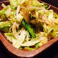 クックKDTQD7☆'s cooksnap of when they made 和えるだけ！春キャベツと新玉ねぎのサラダ.