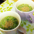 くまちゃん♪♪♪'s cooksnap of when they made ウェイパーとしょうがの超絶簡単中華スープ.