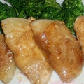 KENERISA's cooksnap of when they made ☆豚肉巻き巻き玉ねぎのしょうが焼き.