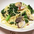 ぴぃとんちゃん's cooksnap of when they made 菜の花とあさりのパスタ.