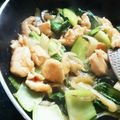 murasakixx's cooksnap of when they made ささみと青梗菜のオイスター炒め☆.