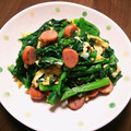 あきにゃんだ's cooksnap of when they made 切って炒めるだけ☆簡単なばなのたまご炒め.