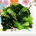 ティットン's cooksnap of when they made 簡単♪塩昆布で小松菜ナムル.