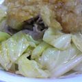 ちよまる's cooksnap of when they made 豚とキャベツのおろしポン酢バター♪.