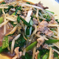 まリﾁｬﾝ's cooksnap of when they made 豚ばらとわけぎともやしの炒め物.