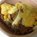 はぎまり's cooksnap of when they made ひとりランチに！ちゃちゃっと納豆チーズ丼.