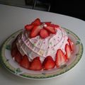新葵まま's cooksnap of when they made 苺ムースドームケーキ.