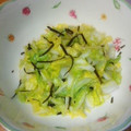 Takora☆彡☆彡's cooksnap of when they made あっというま！白菜の浅漬け風.