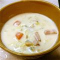 千ェッコリ's cooksnap of when they made 濃厚！簡単！クラムチャウダー★.