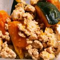 エノッキーズ★☆♪'s cooksnap of when they made 鳥挽肉とかぼちゃの煮物.