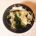 RYK1205's cooksnap of when they made わかめとキャベツのごまマヨぽん酢あえ.
